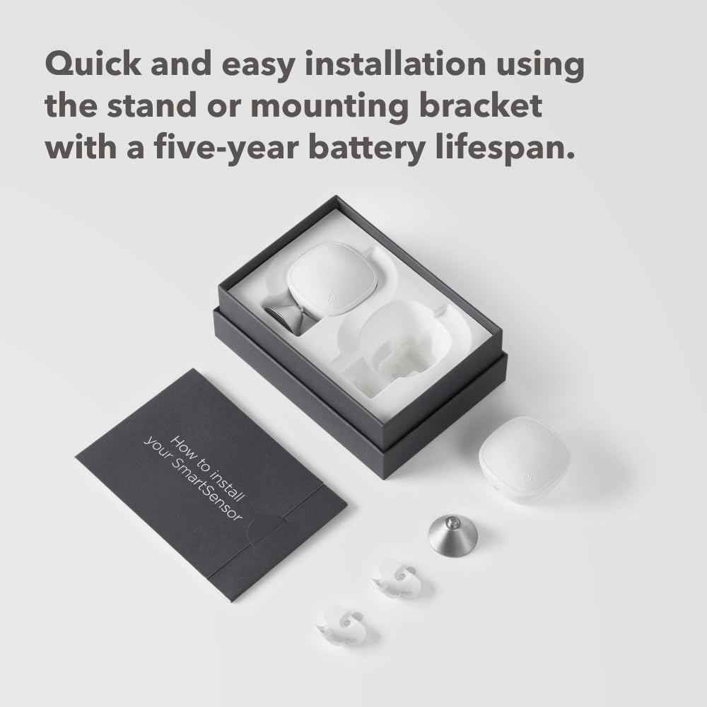 ecobee Smart Sensor 2 Pack - Wireless Comfort and Energy Savings for Home Smart Thermostats