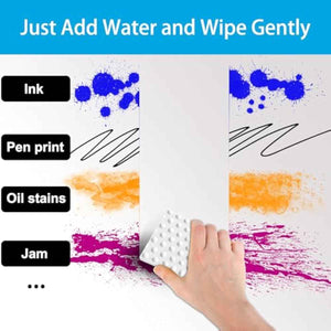 Magic Sponge Erasers, 20 Pack 2X Density Stronger Melamine Sponge Foam Pads for Kitchen, Bathroom, and Household Cleaning