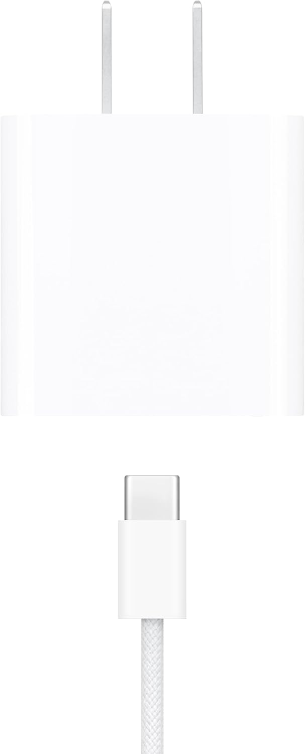 Apple 20W compact USB-C power adapter for iPhone iPad AirPods fast charging