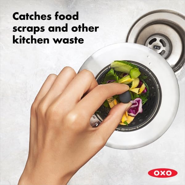 OXO Good Grips Silicone Sink Drain Strainer