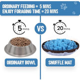 PET ARENA Snuffle Mat for Dogs - Adjustable Puzzle Toy for Large & Small Breeds
