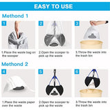 UPSKY Pooper Scooper for Large Small Dogs, Folding Dog Poop Scooper, Sturdy Spring and Premium Materials，Easy to Use for Grass, Dirt, Gravel Pick Up Shovel