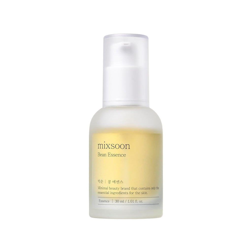 Mixsoon bean essence exfoliating hyaluronic acid serum for textured skin, vegan, no artificial fragrance