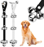 BLUETREE Dog Doorbells Premium Quality Training Potty Great Dog Bells Adjustable Door Bell Dog Bells for Potty Training Your Puppy The Easy Way - 7 Extra Large Loud 1.4 DoorBells