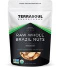 Terrasoul superfoods organic brazil nuts, 1 lb raw unsalted rich in selenium