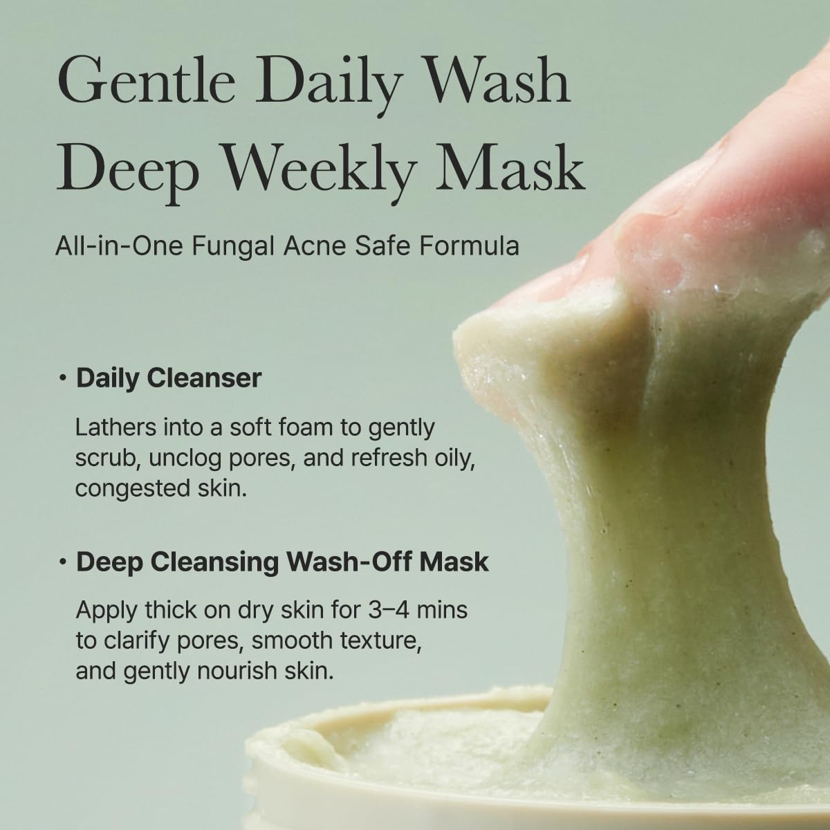 arencia korean rice mochi face cleanser gentle scrub all in one for deep cleansing and moisturizing