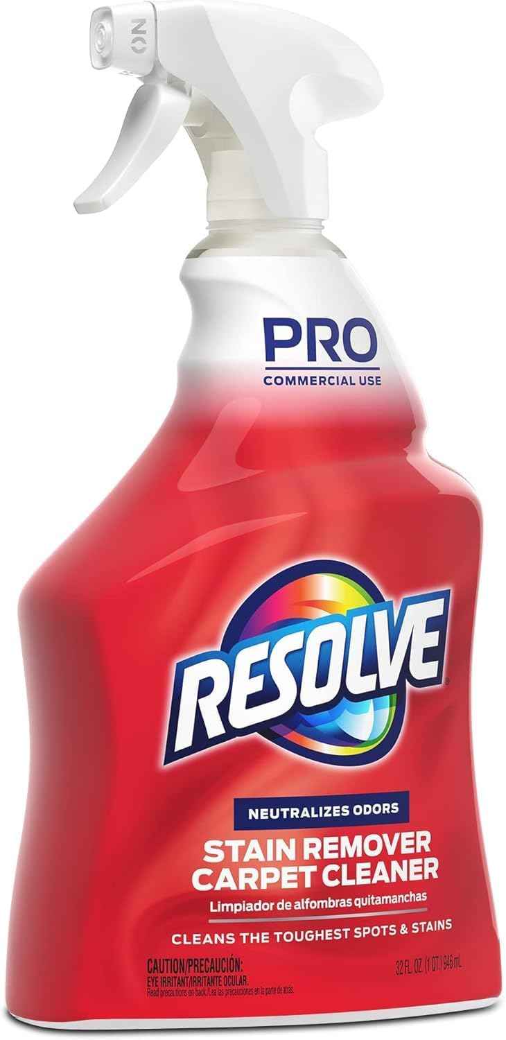 Resolve Professional Strength Carpet Spot & Stain Remover, 32 Fl Oz, Pack of 1