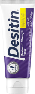 desitin maximum strength baby diaper rash cream 40% zinc oxide 4.8 oz tube hypoallergenic