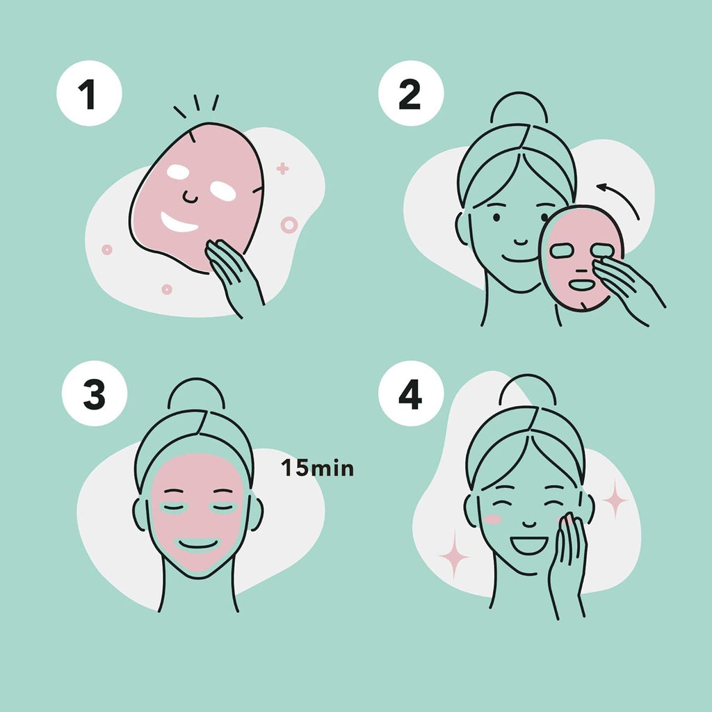 celavi essence facial sheet face mask variety set classic authentic korean moisturizing skincare 12-packs