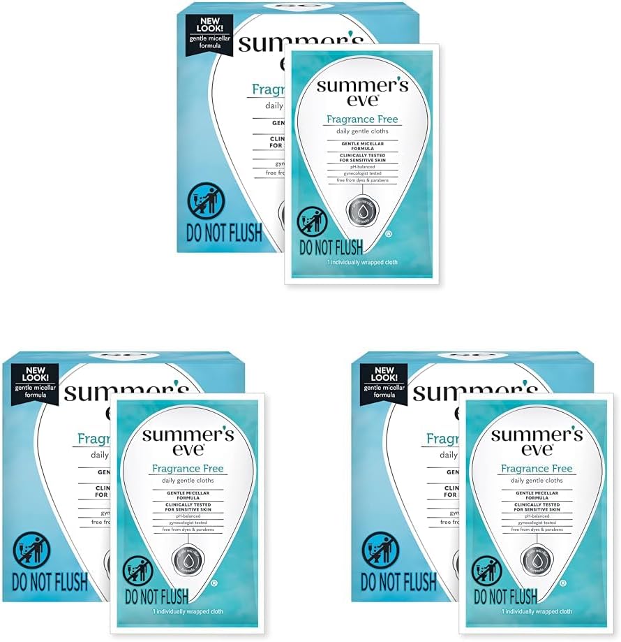 Summer's Eve 12-count Ultimate Odor Protection Daily Feminine Wipes with pH-balanced boric acid formula