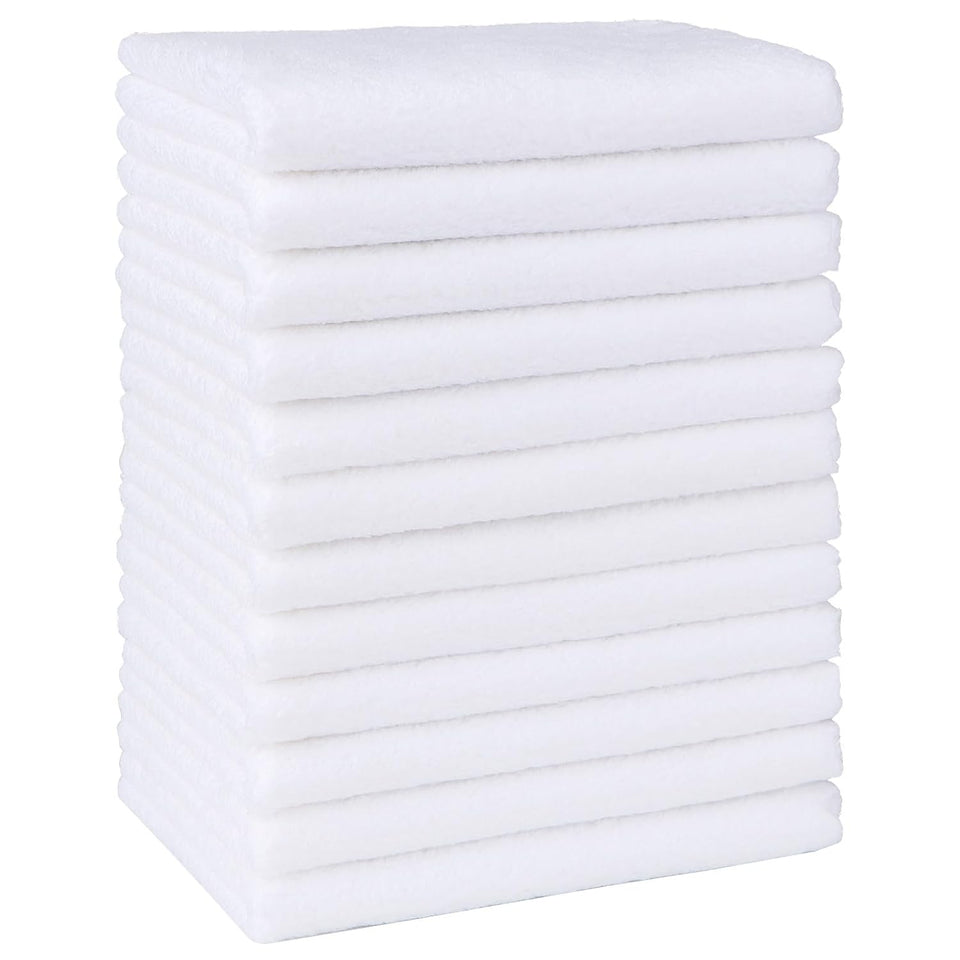 homexcel microfiber coral fleece baby washcloths 24 pack 7x9 inch