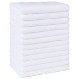 homexcel microfiber coral fleece baby washcloths 24 pack 7x9 inch