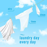 Febreze Bathroom Air Freshener Odor-Fighting for Small Spaces Scented Plug In Alternative Long-Lasting for Home and Bathroom and Kitchen Closet Air Fresheners, Linen & Sky Scent, 4 Count