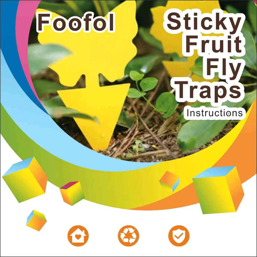 Yello Sticky Fruit Fly and Fungus Gnat Traps 36 Pack No Harm and Odorless for Indoor Outdoor Use Protect Plants