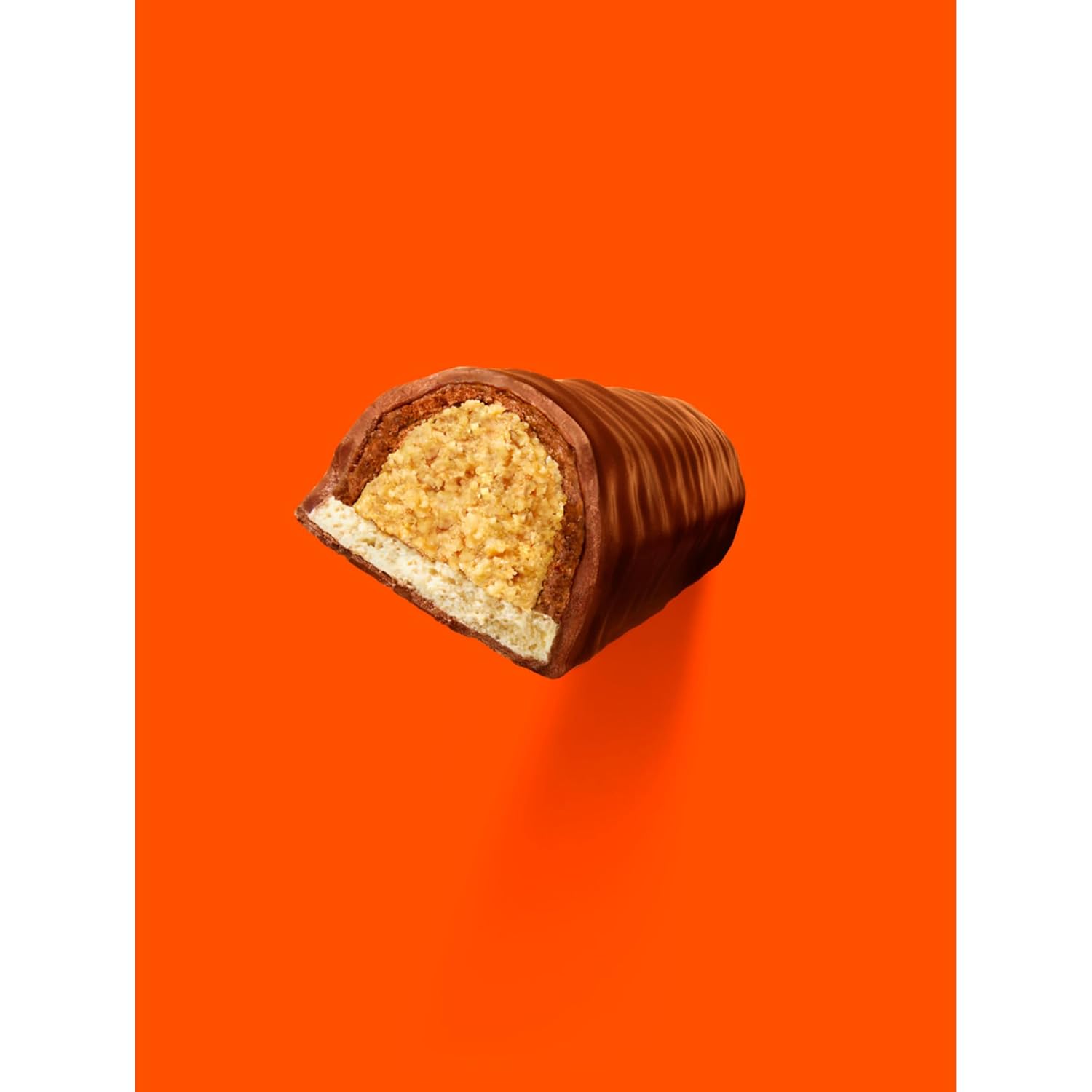 REESE'S Fast Break Peanut Butter Nougat Candy Bars, 1.8 oz, 18-count bulk pack, kosher, gluten free