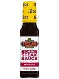 texas roadhouse classic steak sauce 12 oz bottle made with vinegar onion and garlic