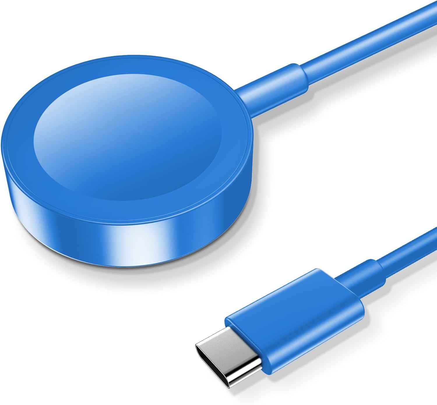 𝟐𝟎𝟐𝟔 𝐔𝐩𝐠𝐫𝐚𝐝𝐞𝐝 Magnetic Charging Cable for Apple Watch Charger,[USB C Port] Wireless Charging Cable Compatible with iWatch Series Ultra/10/9/8/7/6/SE/SE2/5/4/3/2[3.3FT]-White