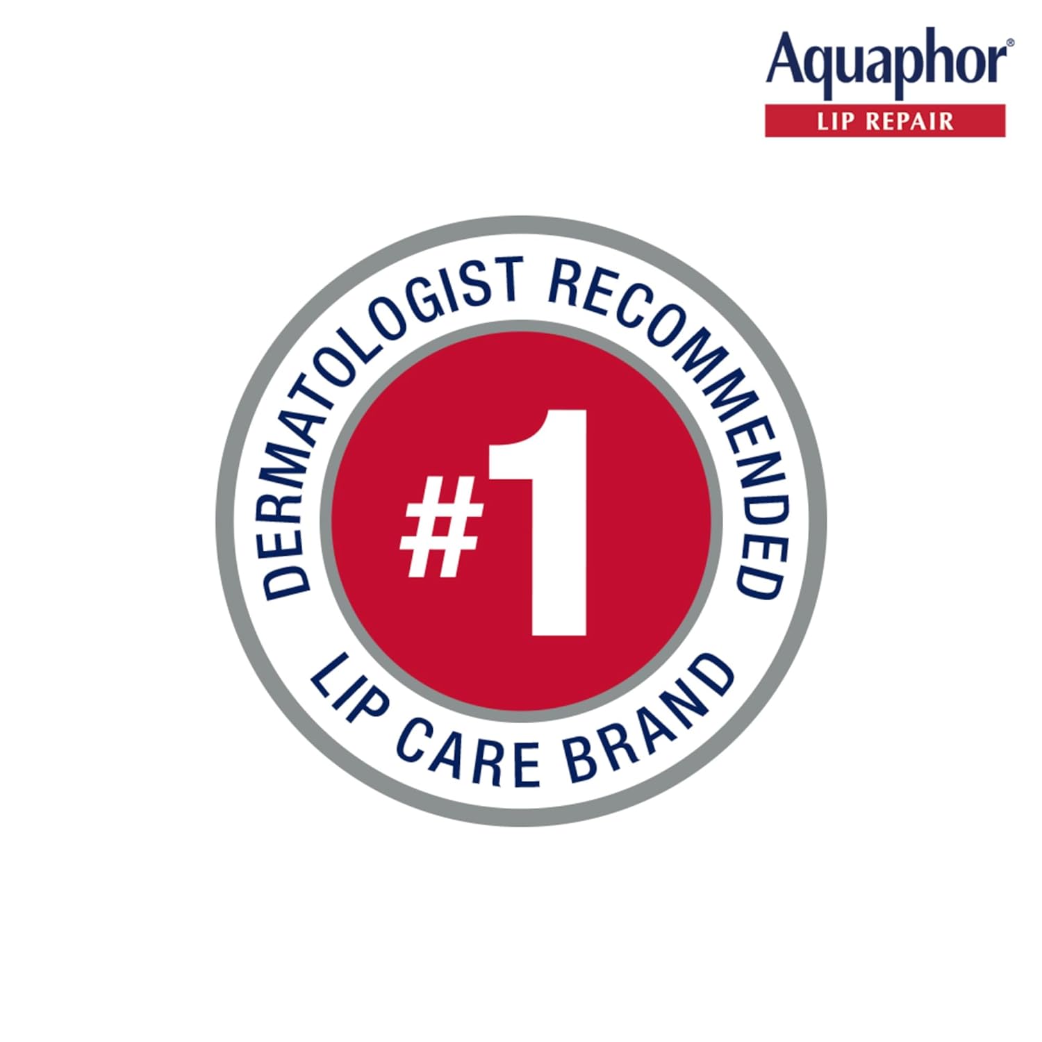 Aquaphor Lip Repair Ointment 0.35 Tube Pack of 2 Moisturizing Lip Balm for Sensitive and Very Dry Chapped Lips