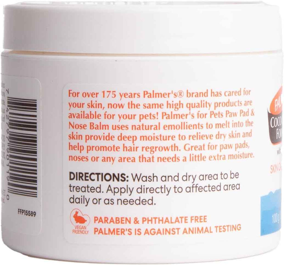 Palmer's for Pets Cocoa Butter Fragrance-Free Paw Pad & Nose Balm for Dogs with Vitamin E