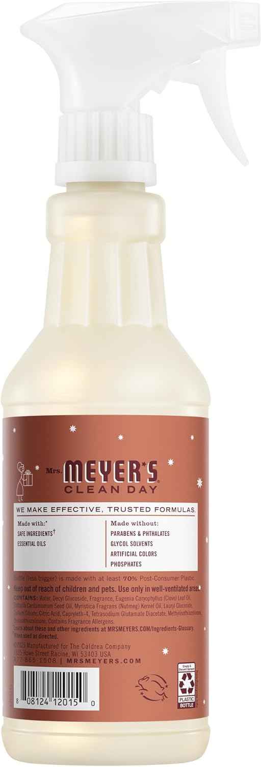 Mrs. Meyer's Gingerbread Multi-Surface Cleaner: 16 Fl Oz Natural Ingredients for Everyday Cleaning