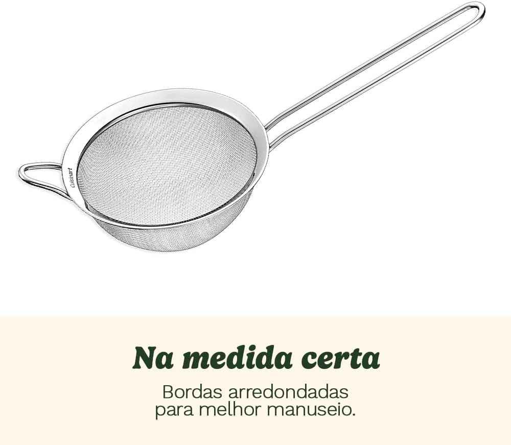 Cuisinart Mesh Strainers, 3-Count Set with Stainless Steel Mesh and Lifetime Warranty