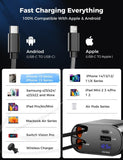 ‹ېUpgraded‹ÛÔ SUPERONE Retractable Car Charger 4 in 1, Fast Car Phone Charger with Cord 2.6ft, USB C and Apple Car Adapter, Compatible with iPhone 17 16 15/15 Pro Max/14/13/12/11, Galaxy, Pixel - ShopUS