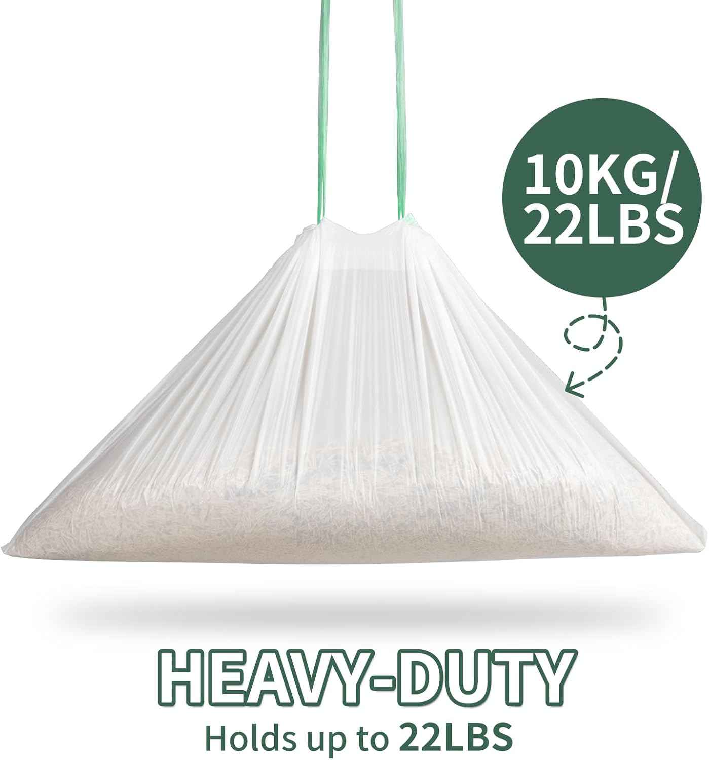 ANWA 40 Count Cat Litter Box Liners for Automatic Cat Litter Box and Litter Box Robot 4/3, Heavy-Duty, Extra Thick