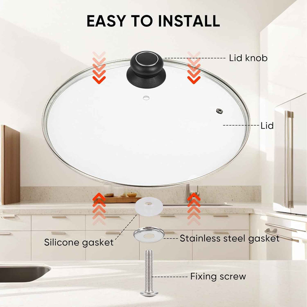Durable Bakelite Pot Lid Knob for Easy Installation and Heat Resistance