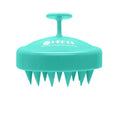 HEETA Scalp Massager Hair Growth, Soft Silicone Scalp Scrubber Shampoo Brush for Exfoliation, Dandruff Removal Head Massage Stress Relax, Wet & Dry Use for Thick Thin Curly Hair Care, Green