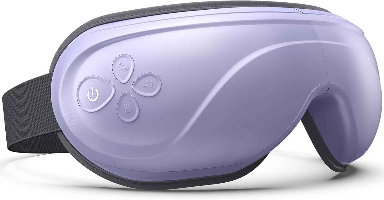 RENPHO Eye Massager with Heat, Valentines Day Gifts for Her Him Birthday Gifts for Women Mom, FSA Eligible HSA Eye Mask for Migraine,Sleep Mask for Dry Eyes Relax, Reduce Strain for Men Dad Eyeris 1
