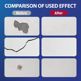Drywall Repair Kit,2 Pack Wall Mending Agent,Wall Spackle with Scraper, Wall Surface Hole Fill Quick and Easy Solution