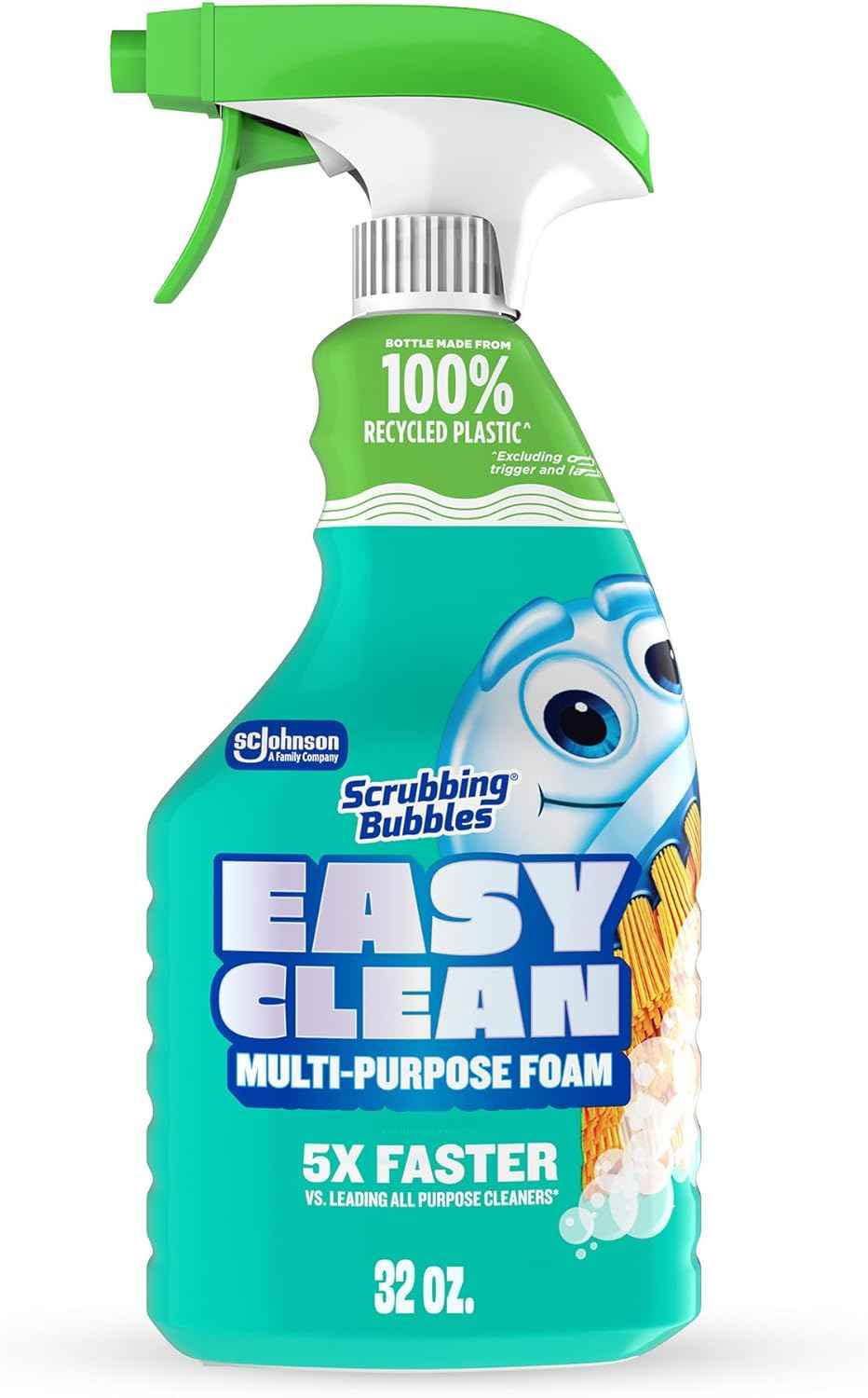 Scrubbing Bubbles Easy Clean Foaming Bathroom Cleaner, 32oz, Bleach-Free, Multipurpose, Shower, Sink, Toilet, Tile Cleaner