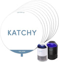 Katchy Original and Midnight Glue Board Refills (8 Pack) - Indoor Insect Trap Glue Board Refills for Mosquito, Gnat, Moth, Fruit Flies - Non-Zapper Traps for Buzz-Free Home