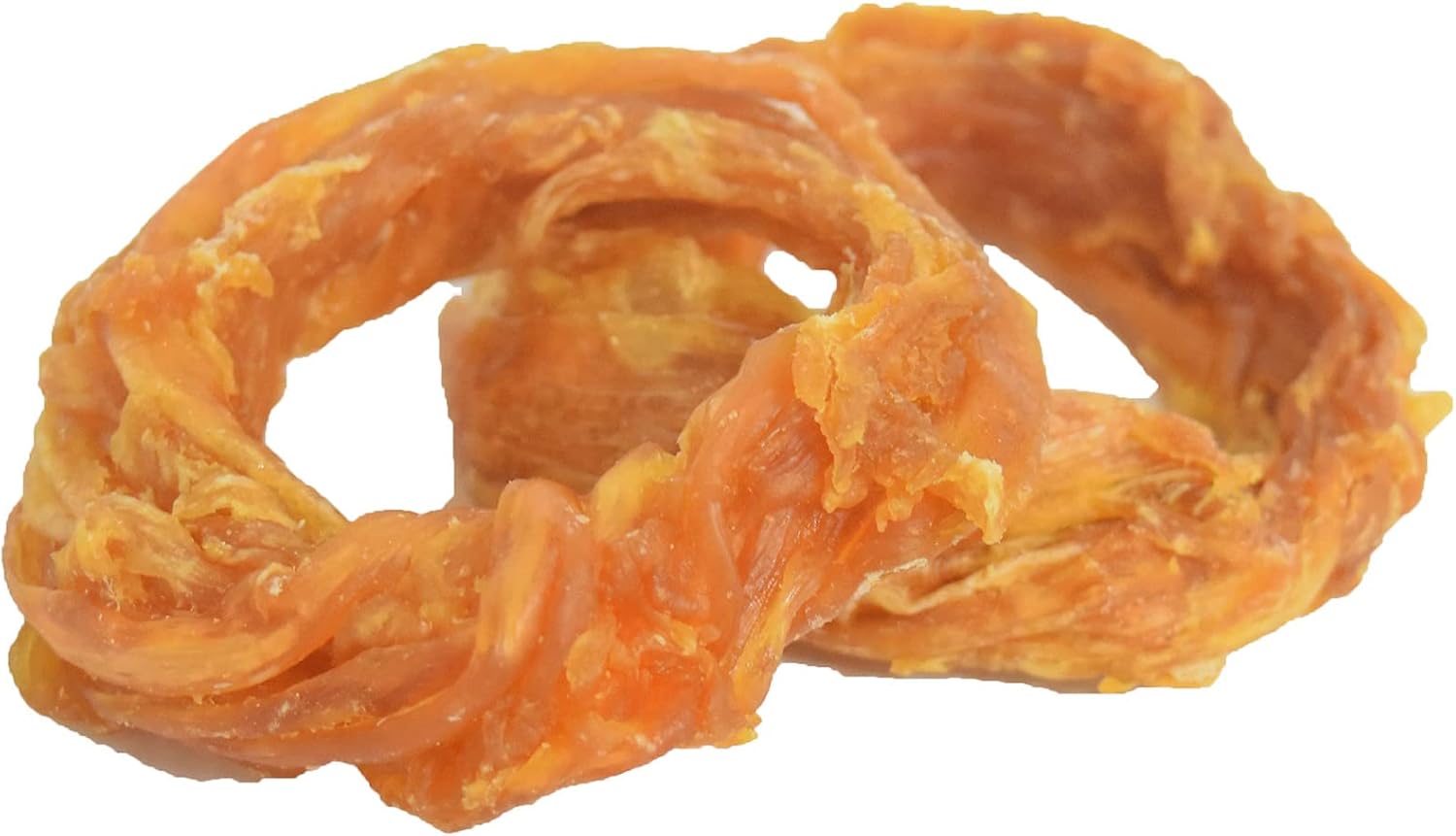 6-pack ultra chewy turkey tendon rings for dogs - premium all-natural hypoallergenic alternative to rawhide