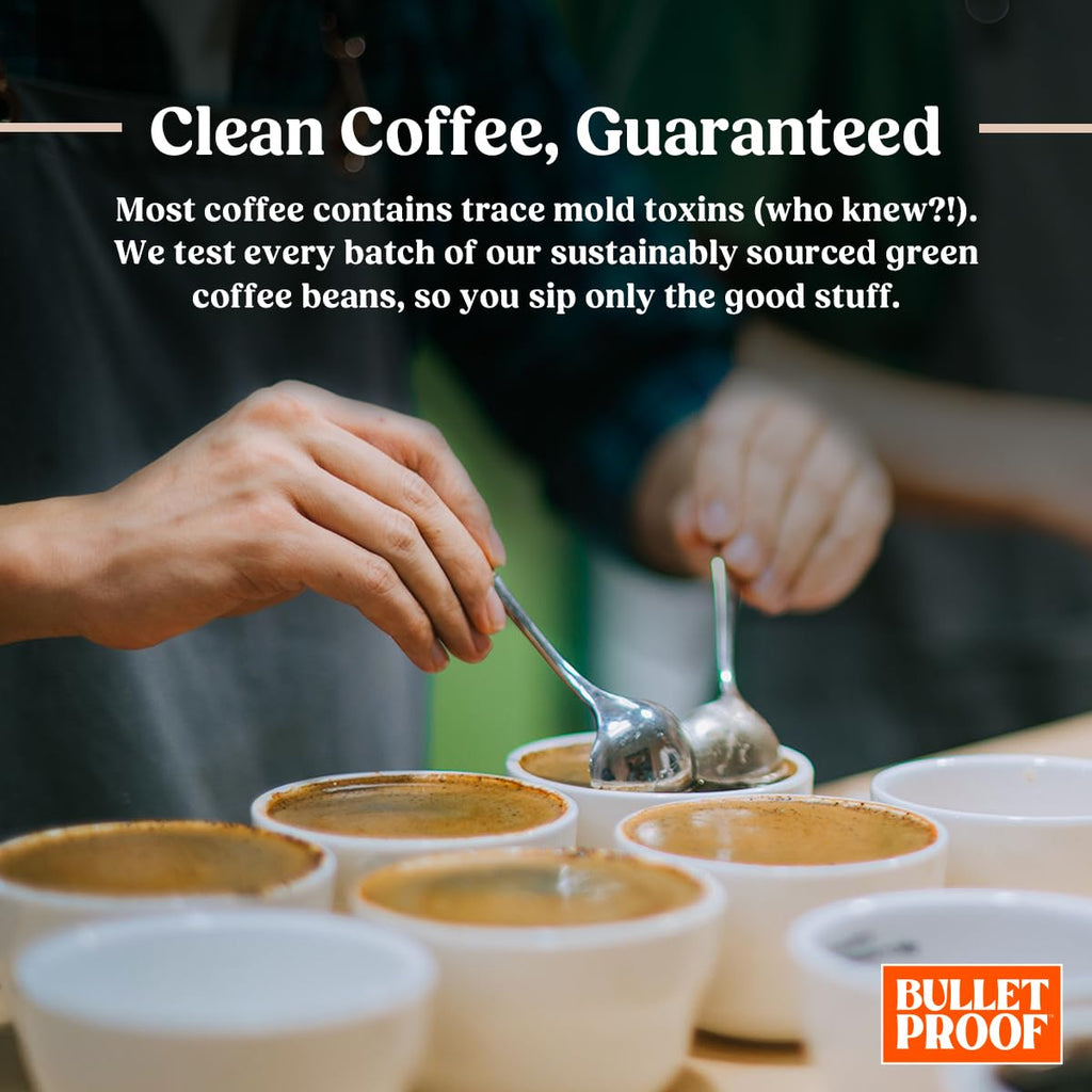 bulletproof original medium roast whole bean coffee 12 ounces clean coffee tested for toxins