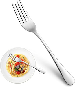 Dinner Forks,Set of 16 Top Food Grade Stainless Steel Silverware Forks,Table Forks,Flatware Forks,8 Inches,Mirror Finish & Dishwasher Safe,Use for Home,Kitchen or Restaurant