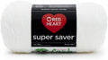 RED HEART Super Saver Yarn, White