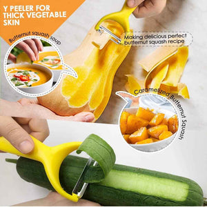 GANNK Vegetable and Fruit Peeler for Kitchen, Easy to Use and Clean