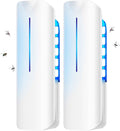 Flying Insect Trap Plug in Mosquito Bug Zapper Indoor Gnat Moth Catcher with 9W Night UV Light, 10 Sticky Glue Board Refills for Home Office