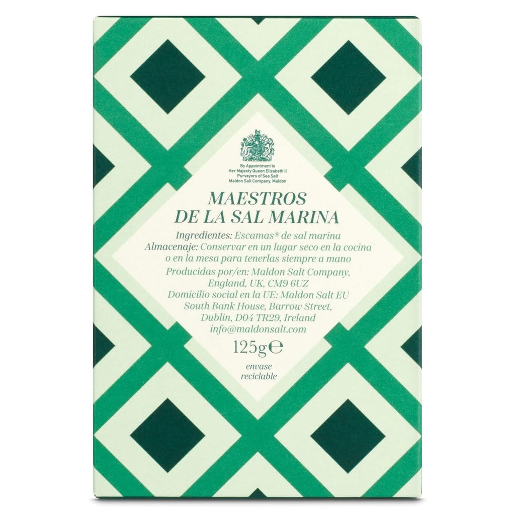 Maldon artisanal sea salt flakes, 125g, non-iodized, fine texture