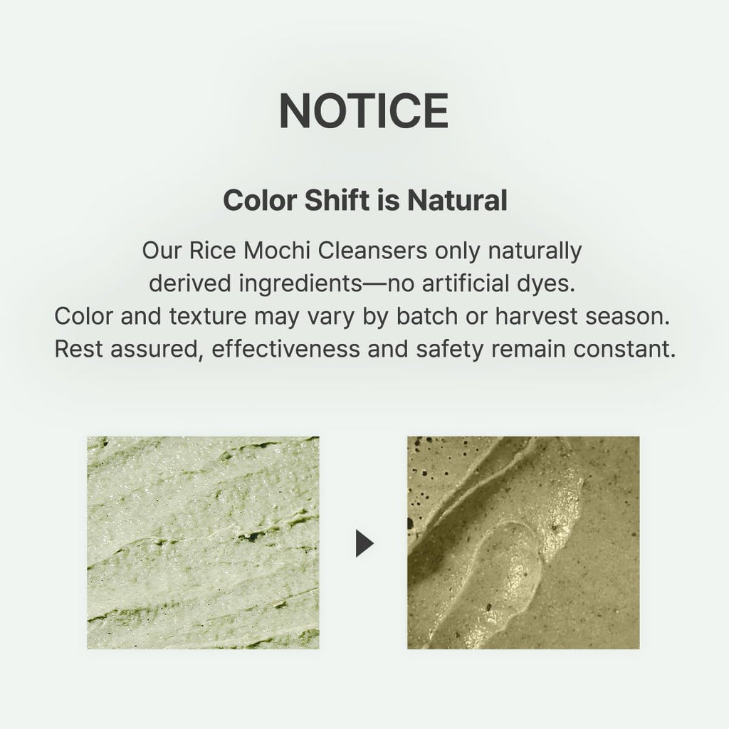 arencia korean rice mochi face cleanser gentle scrub all in one for deep cleansing and moisturizing