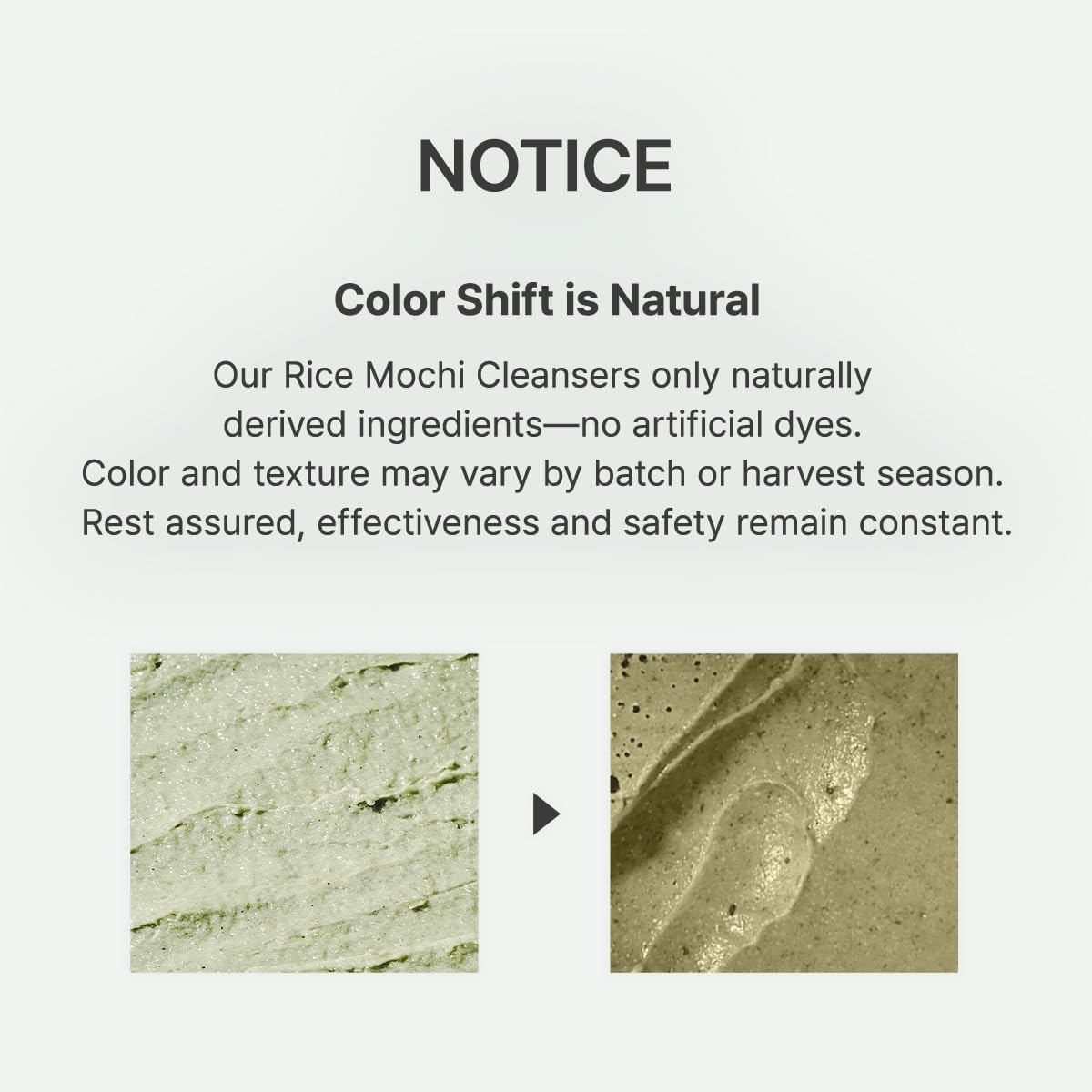 arencia korean rice mochi face cleanser gentle scrub all in one for deep cleansing and moisturizing