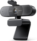 emeet c960 1080p webcam with 2 mics, 90° fov, usb type-a & a-to-c adapter, plug&play computer camera
