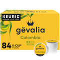 Gevalia Colombia Medium Roast K-Cup Coffee Pods, 84 ct Box, Keto and Low Carb Friendly