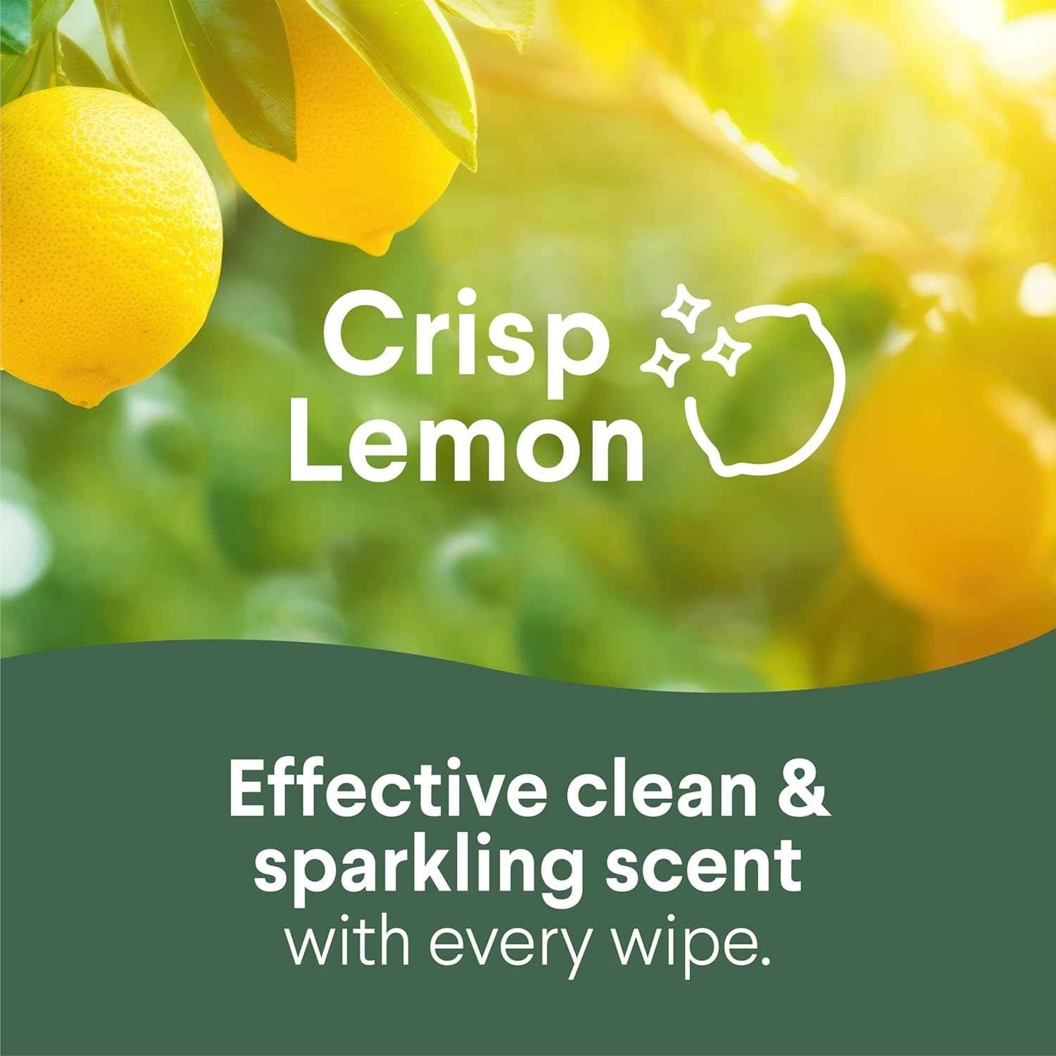 clorox disinfecting cleaning wipes variety pack, 75 count, 3 pack, crisp lemon and fresh scent