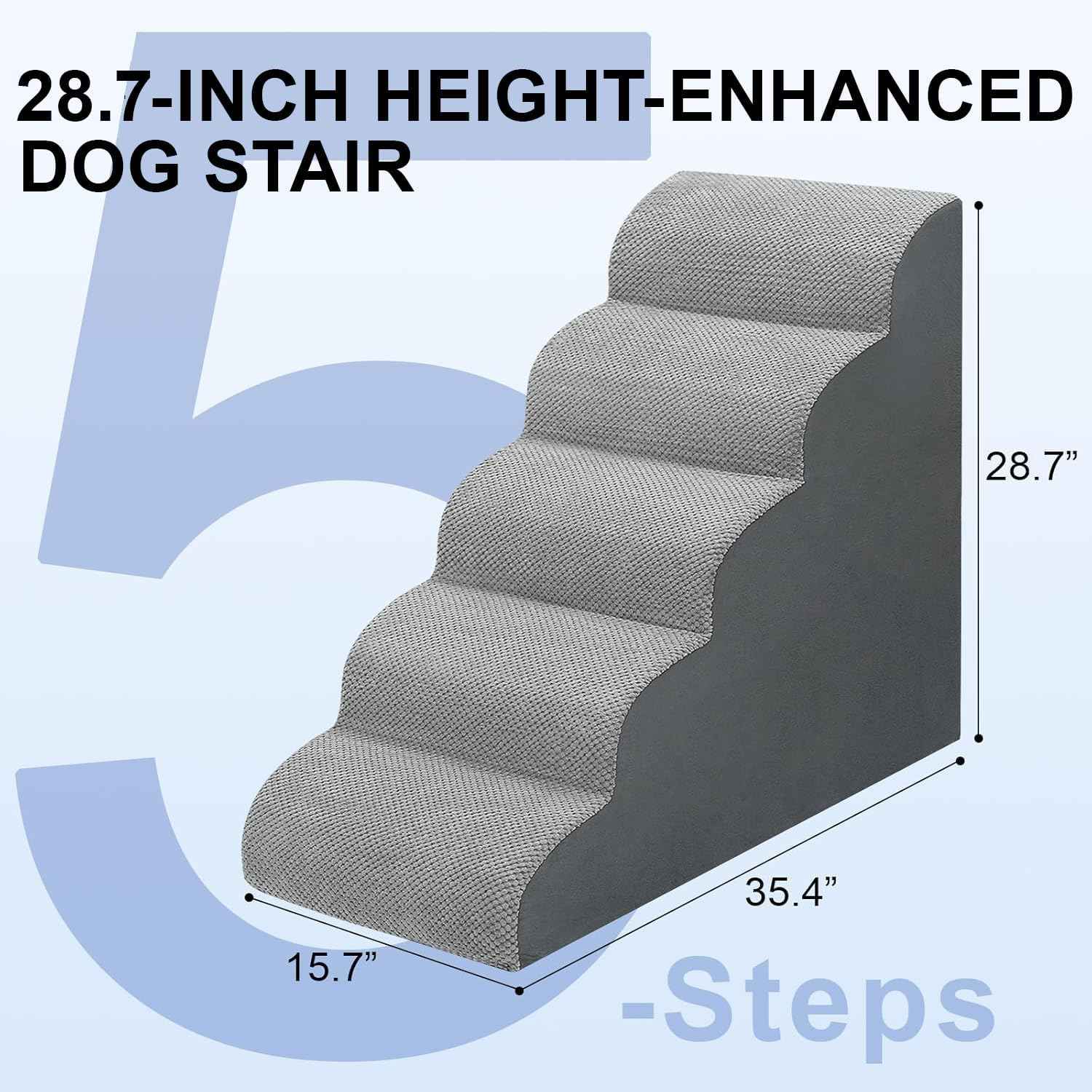dog-stairs-for-grey-bed-with-5-step-ramp-for-small-dogs-and-cats