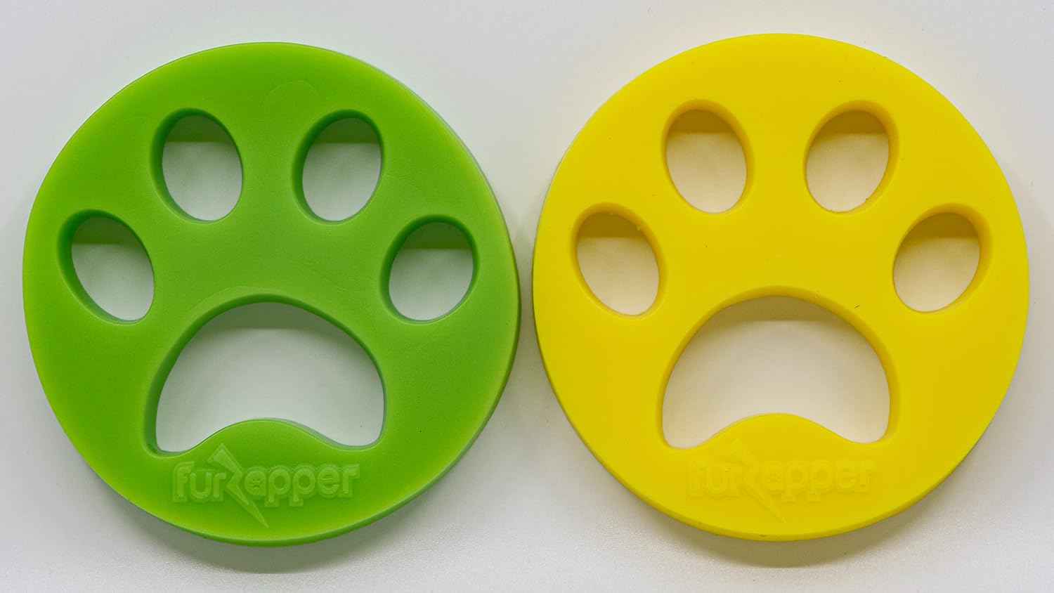 FurZapper Pet Hair Remover 2 Pack Reusable Dog Cat Hair Remover Tool for Laundry and Dryer Use