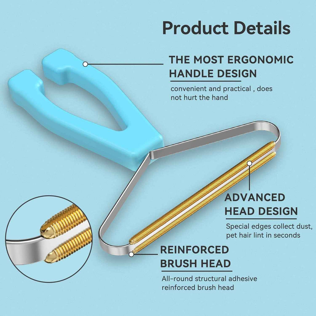 Versatile Pet Hair Remover for Carpets, Sofas, and Clothing
