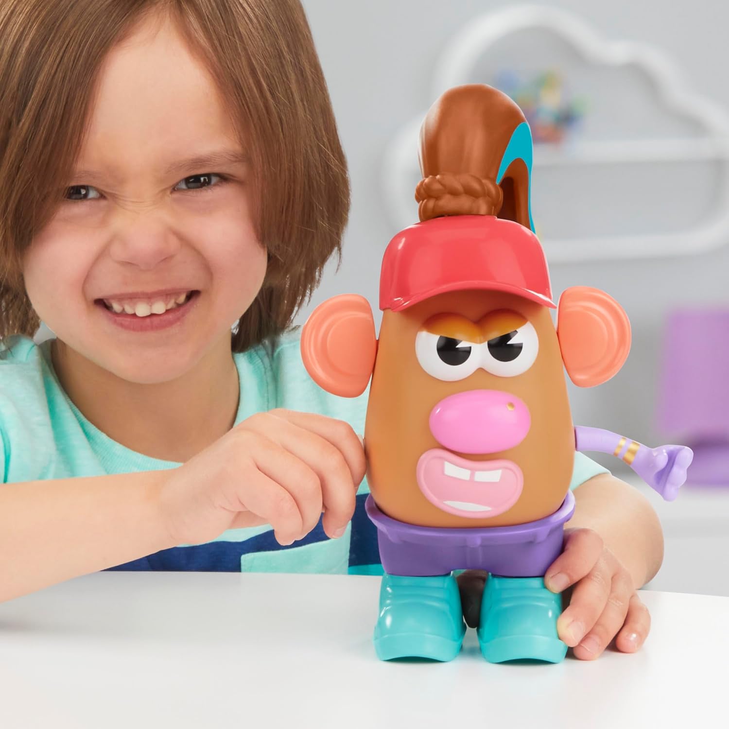 Potato Head Express YoursPLd Playset with 1 Potato Body and 32 Accessories, Creative Toddler and Preschool Toys for Boys and Girls 2 Years and Up (Amazon Exclusive)