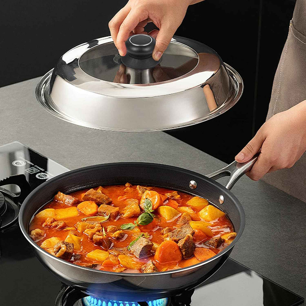 FEIKIXYQ Pot Lid Knob Easy Lnstallation Sturdy Cover Knobs Universal Pot Lid Handle Pot Kitchen Replacement Cookware Lidreplacement Pot Cover Heat Resistant and Prevent Static Replacement Knob